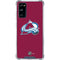 NHL Colorado Avalanche Solid Background Galaxy S20 FE Clear Case